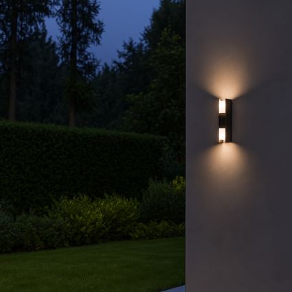 Rabalux - LED външно стенно осветително тяло LED/13W/230V IP65 антрацит