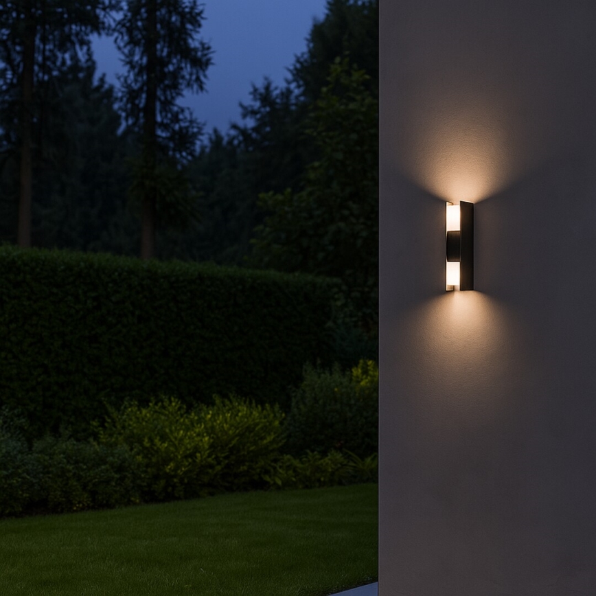 Rabalux - LED външно стенно осветително тяло LED/13W/230V IP65 антрацит