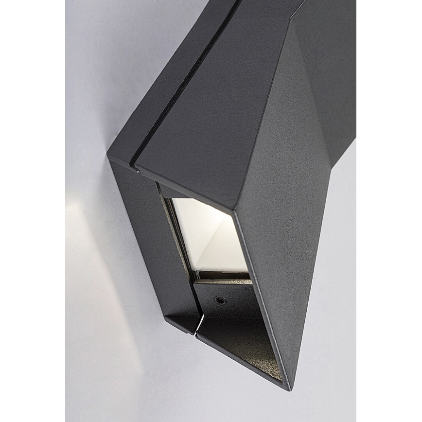 Rabalux - LED Екстериорен аплик LED/6W/230V IP65 антрацит