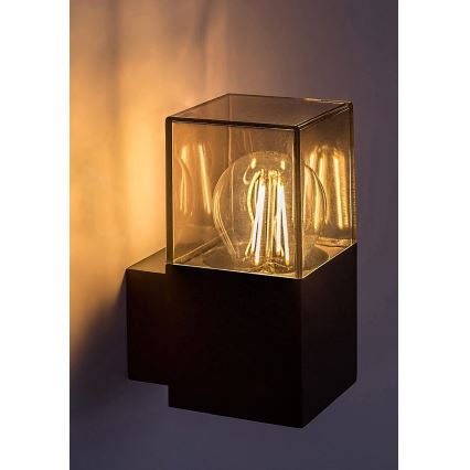 Rabalux - Екстериорен аплик 1xE27/60W/230V IP54 черен