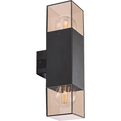 Rabalux - Екстериорен аплик 2xE27/60W/230V IP54 черен