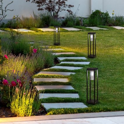 Rabalux - Екстериорна лампа 1xE27/15W/230V IP54 черен