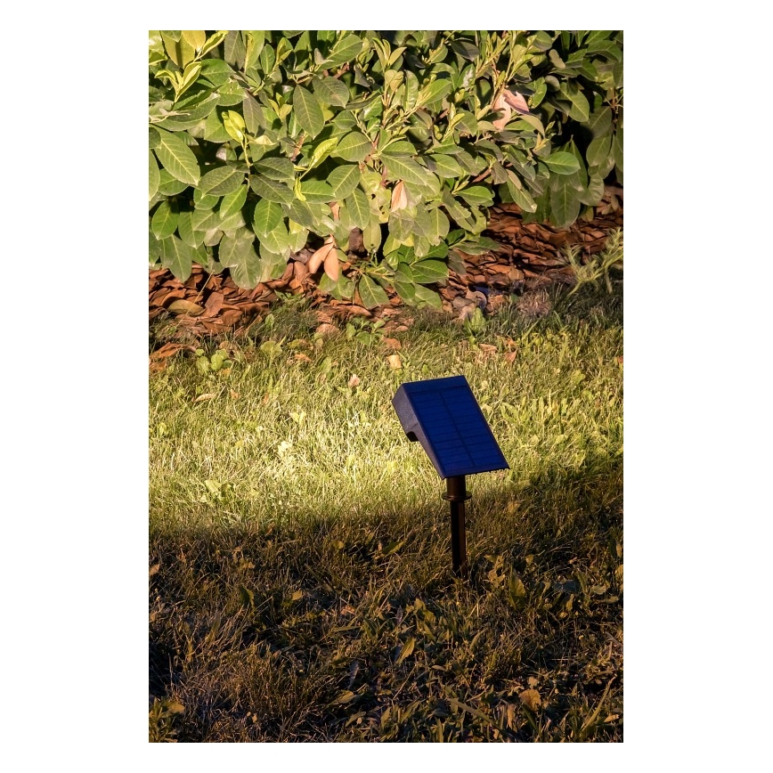 Rabalux - LED соларна лампа LED/0,5W/3,7V IP65 черна 3000 mAh