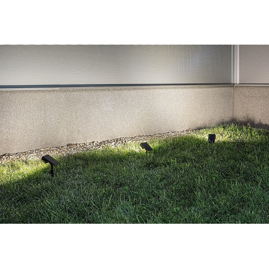 Rabalux - LED соларна лампа LED/0,5W/3,7V IP65 черна 3000 mAh