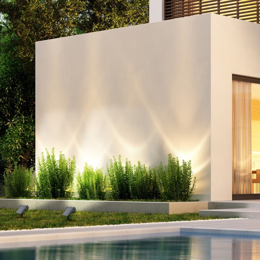 Rabalux - LED соларна лампа LED/0,5W/3,7V IP65 черна 3000 mAh