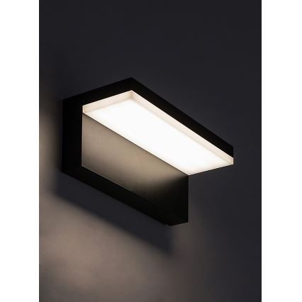 Rabalux - LED Екстериорен аплик LED/10W/230V IP54 черен