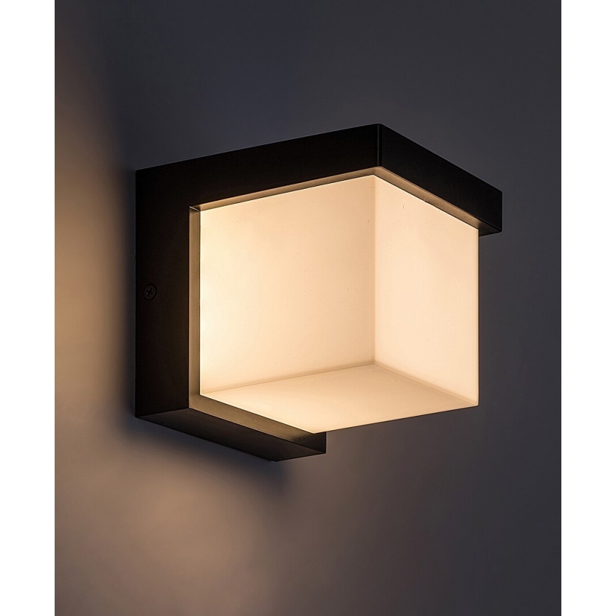 Rabalux - LED Екстериорен аплик LED/10W/230V IP54 черен