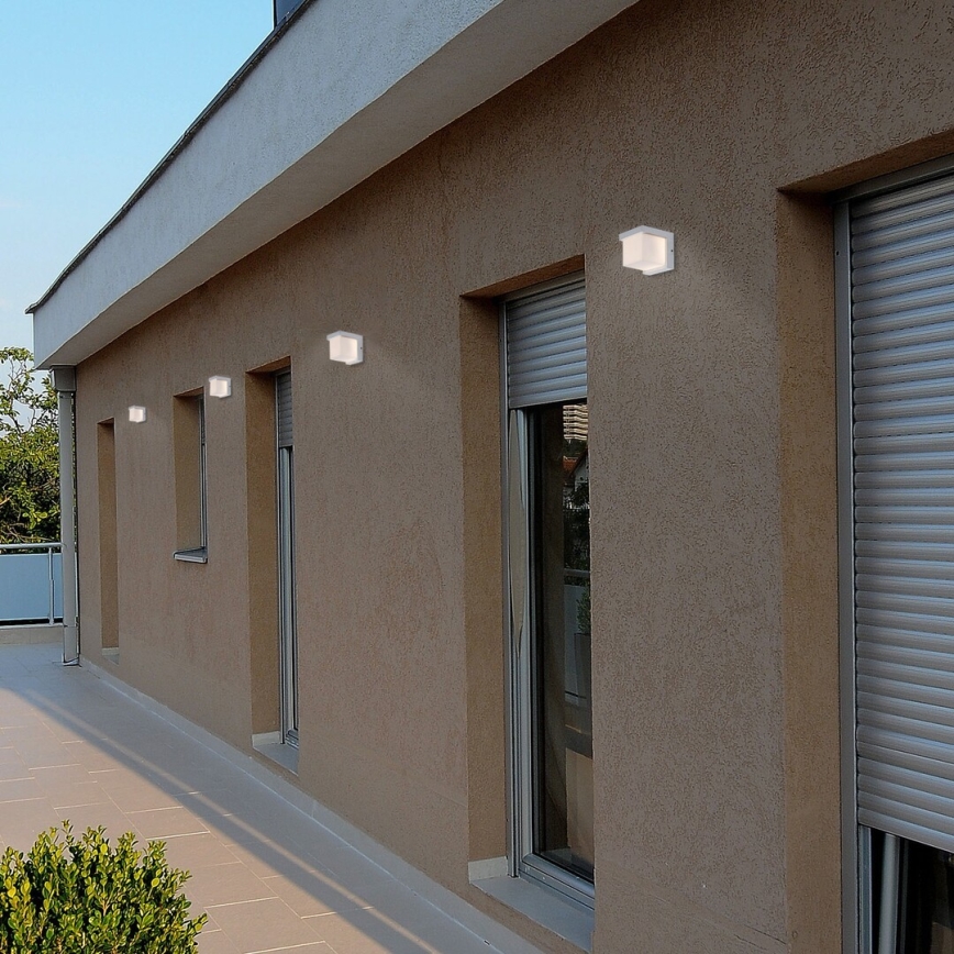 Rabalux - LED Екстериорен аплик LED/10W/230V IP54 бял