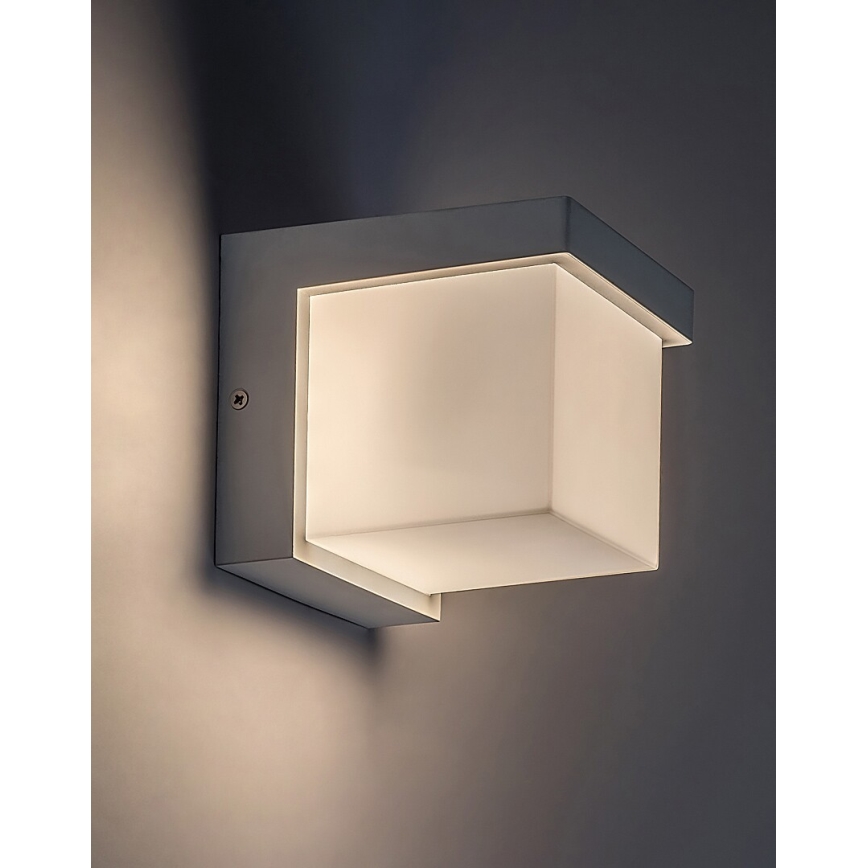 Rabalux - LED Екстериорен аплик LED/10W/230V IP54 бял