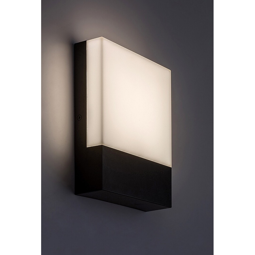 Rabalux - LED Екстериорен аплик LED/10W/230V IP44 черен