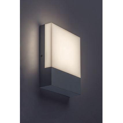 Rabalux - LED Екстериорен аплик LED/10W/230V IP44 бял