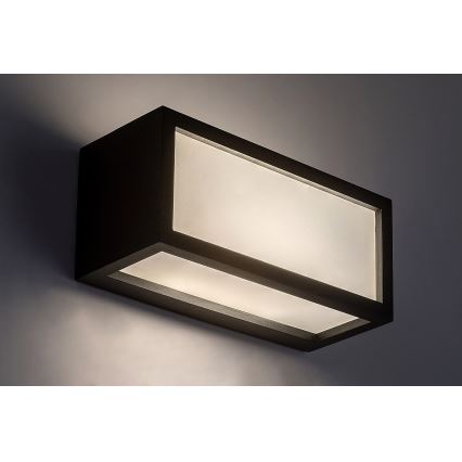 Rabalux - LED Екстериорен аплик LED/10W/230V IP54 черен