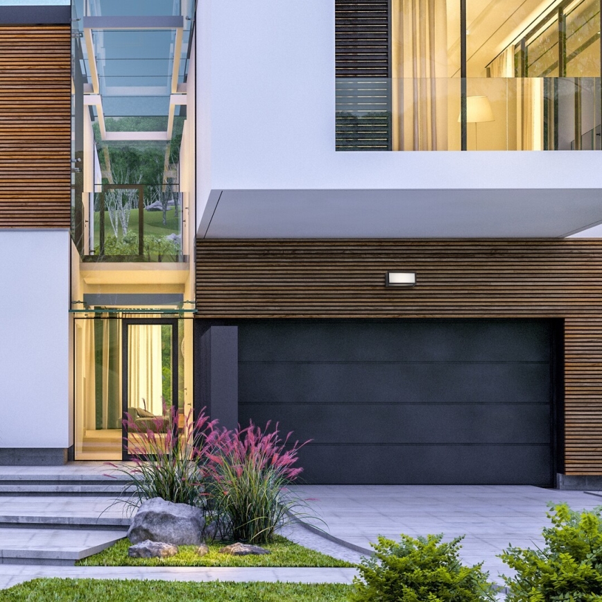 Rabalux - LED външно стенно осветително тяло LED/10W/230V IP54 черно