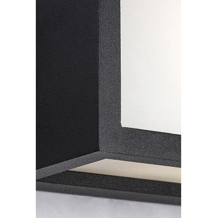 Rabalux - LED външно стенно осветително тяло LED/10W/230V IP54 черно