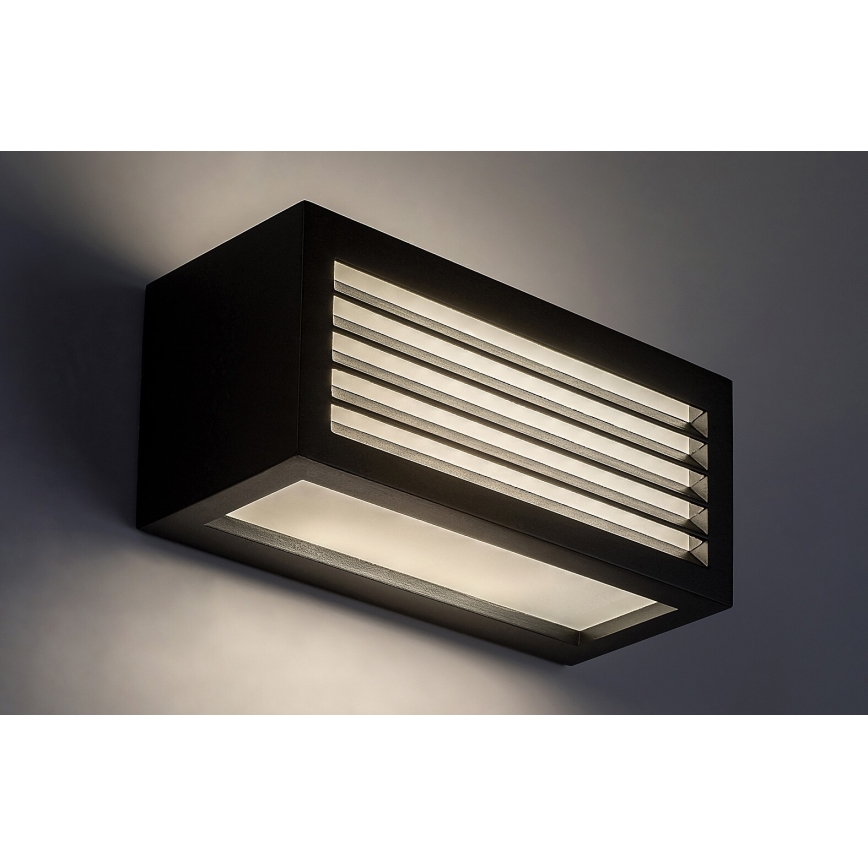 Rabalux - LED Екстериорен аплик LED/10W/230V IP54 черен