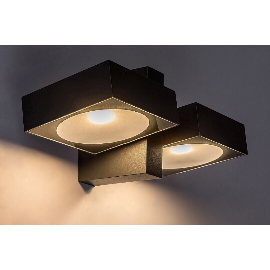 Rabalux - LED Екстериорен wall flexible лампа 2xLED/7W/230V IP54 антрацит