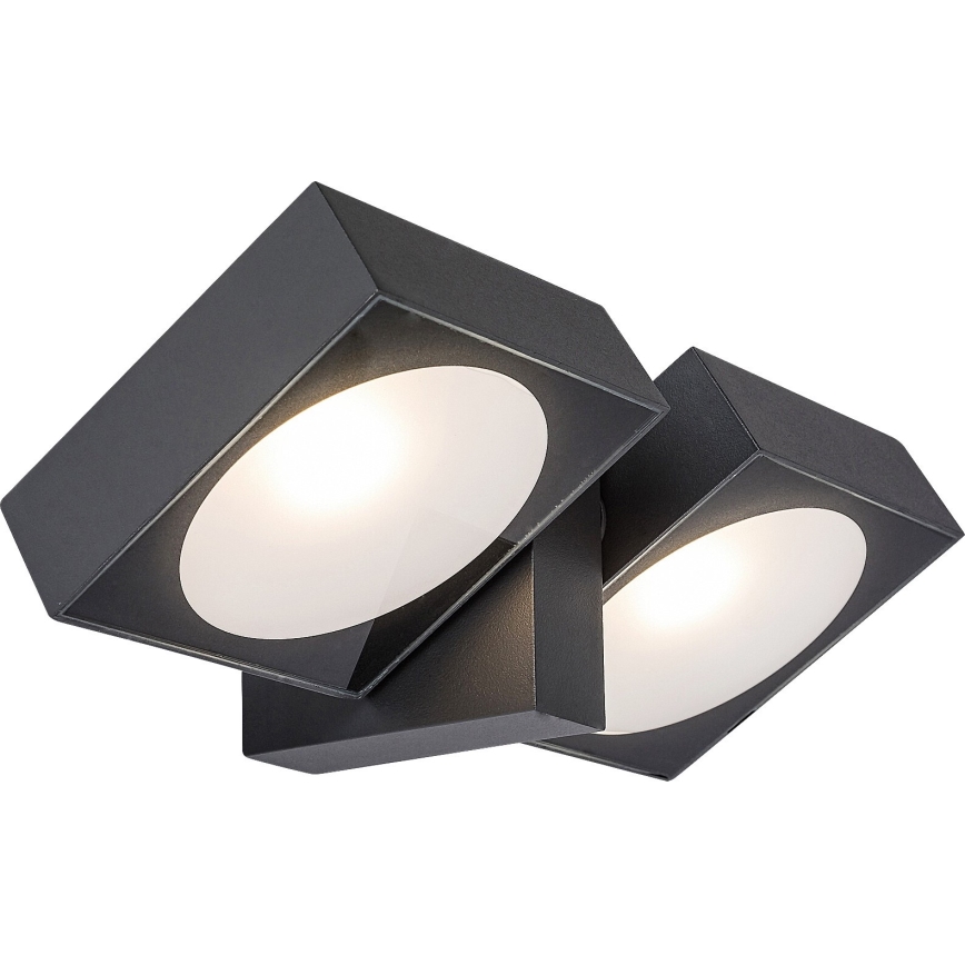 Rabalux - LED Екстериорен wall flexible лампа 2xLED/7W/230V IP54 антрацит
