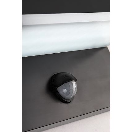 Rabalux - LED Екстериорен аплик със сензор LED/9W/230V 2700/4000/6500K IP54 черен
