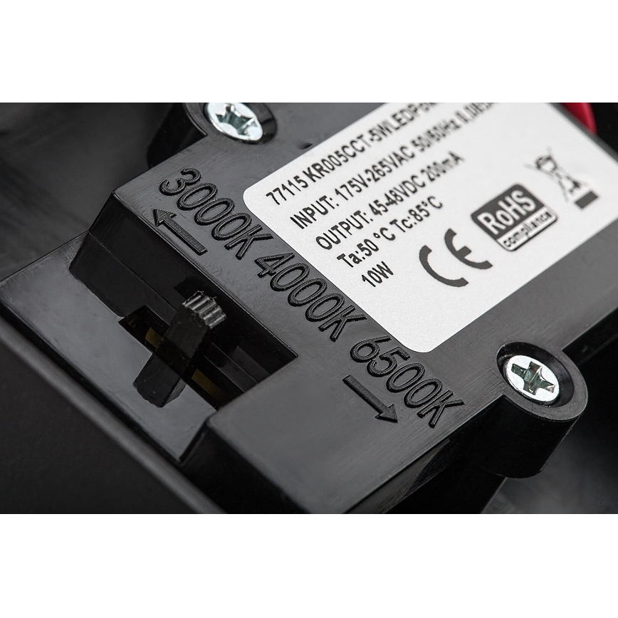 Rabalux - LED Екстериорен аплик със сензор LED/9W/230V 2700/4000/6500K IP54 черен