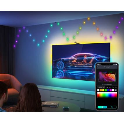 Rabalux - LED RGB Лента LED/2,8W/5V 5m IP44 WiFi + дистанционно управление