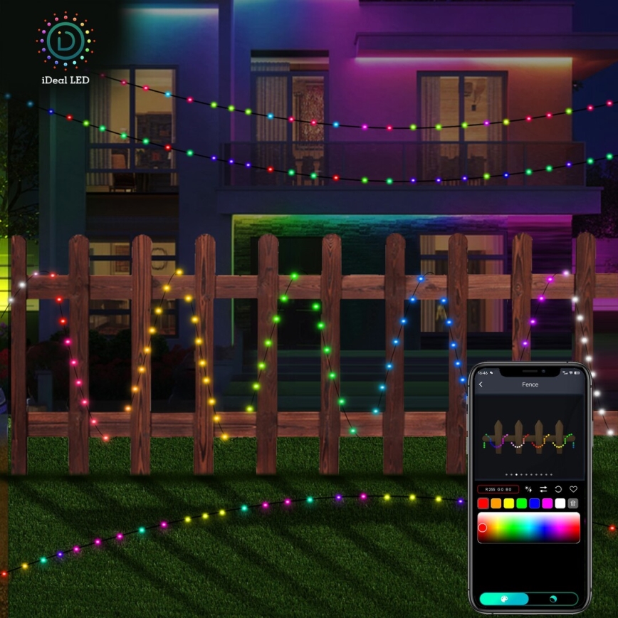 Rabalux - LED RGB Лента LED/2,8W/5V 5m IP44 WiFi + дистанционно управление