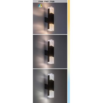Rabalux - LED Екстериорен аплик LED/12W/230V 2700/4000/6000K IP54