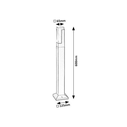 Rabalux - LED Екстериорна лампа LED/7W/230V IP54