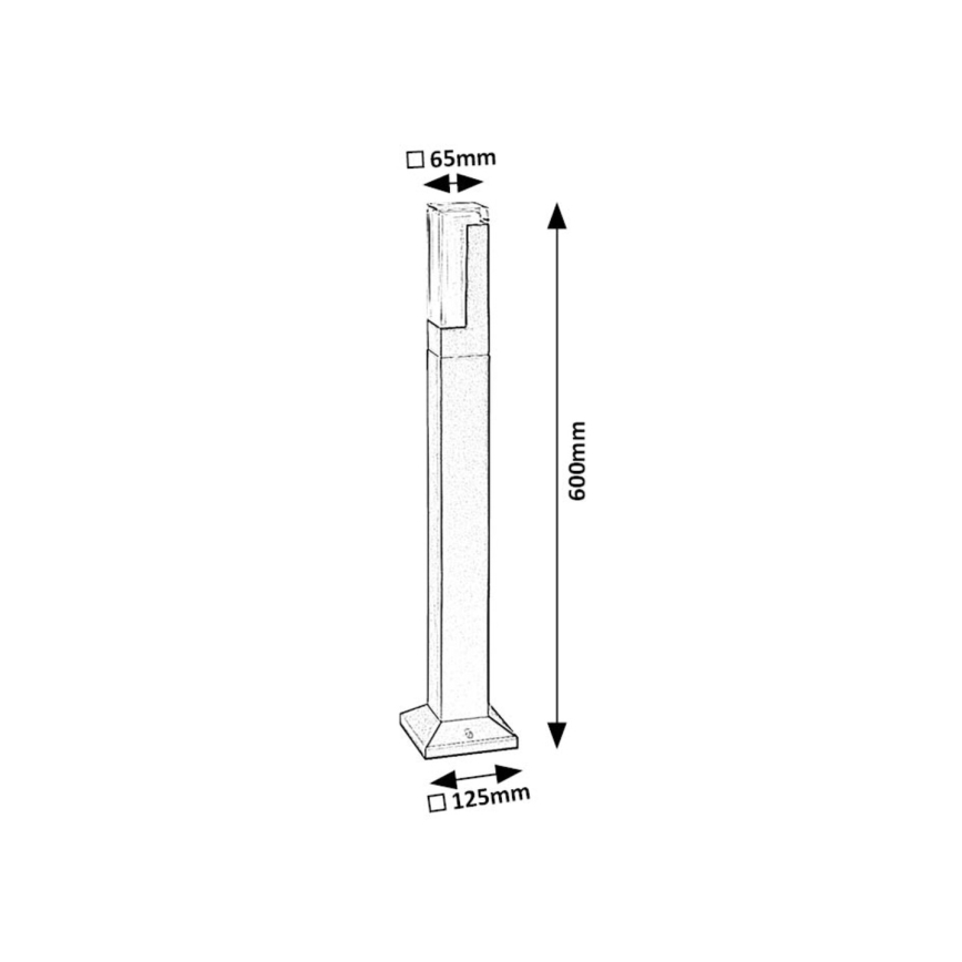 Rabalux - LED Екстериорна лампа LED/7W/230V IP54