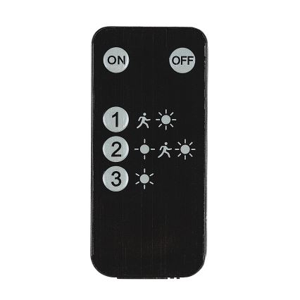 Rabalux - LED соларен прожектор със сензор LED/8W/3,7V 1800mAh IP65 + дистанционно управление