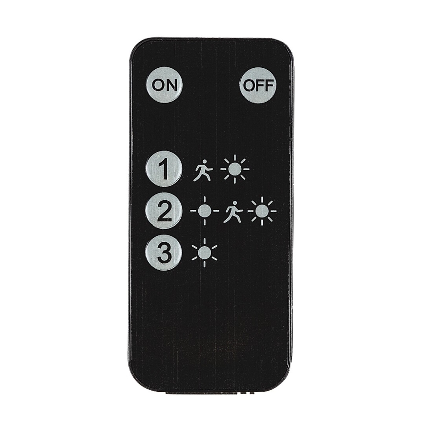 Rabalux - LED соларен прожектор със сензор LED/8W/3,7V 1800mAh IP65 + дистанционно управление