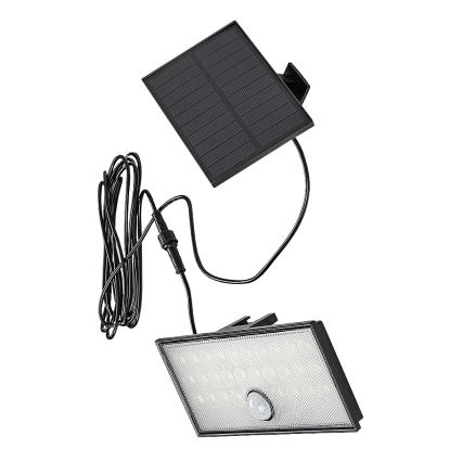 Rabalux - LED соларен прожектор със сензор LED/8W/3,7V 1800mAh IP65 + дистанционно управление