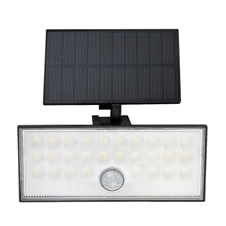 Rabalux - LED соларен прожектор със сензор LED/8W/3,7V 1800mAh IP65 + дистанционно управление