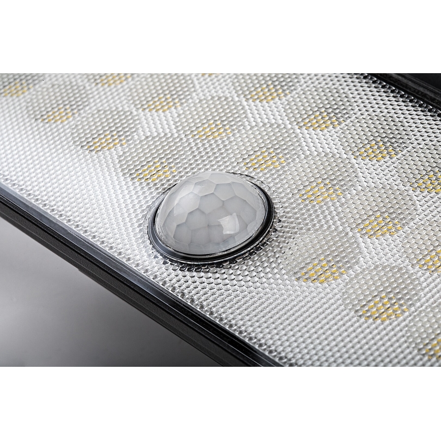 Rabalux - LED Соларен прожектор със сензор LED/8W/3,7V 1800mAh IP65 + дистанционно управление