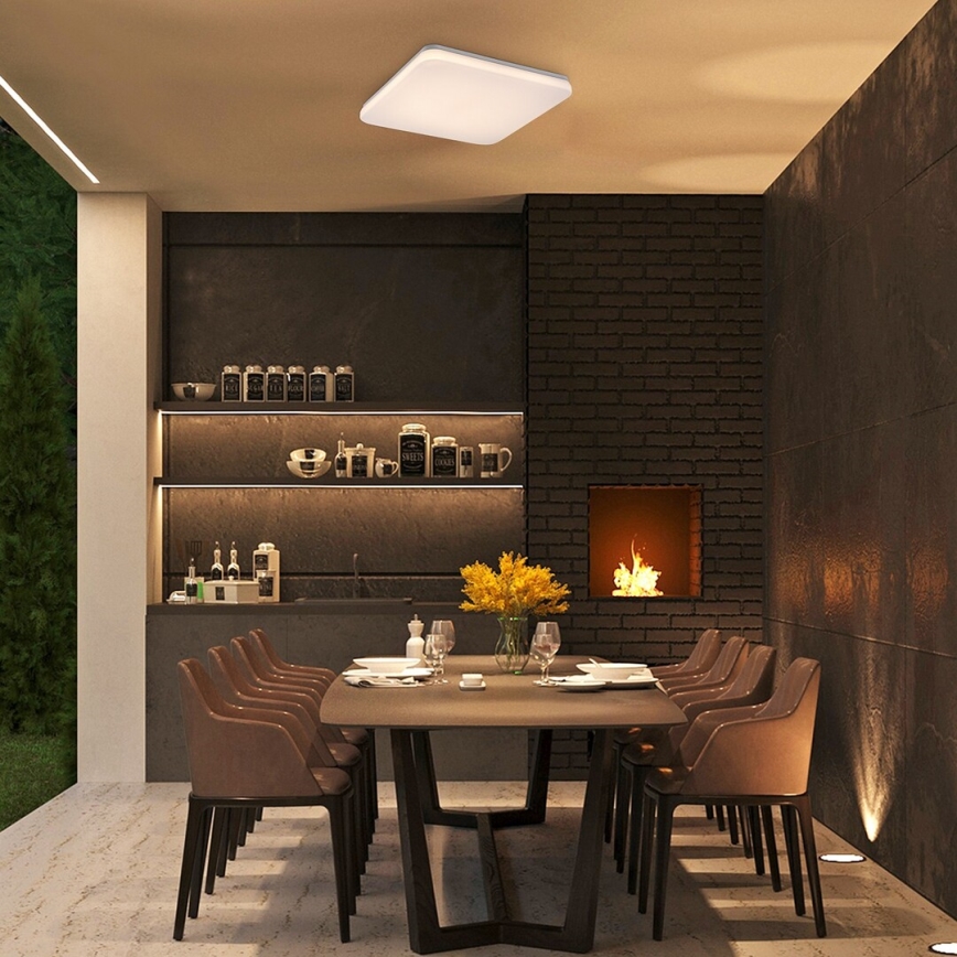 Rabalux - LED плафон за баня LED/36W/230V 3000/4000/6000K IP44 41x41 см