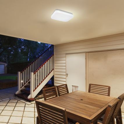 Rabalux - LED Плафон за баня със сензор LED/18W/230V 3000K IP44