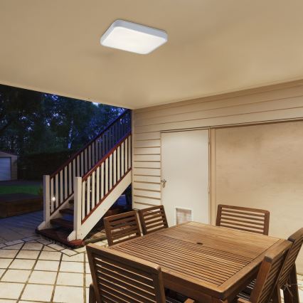 Rabalux - LED Плафон за баня със сензор LED/18W/230V 4000K IP44