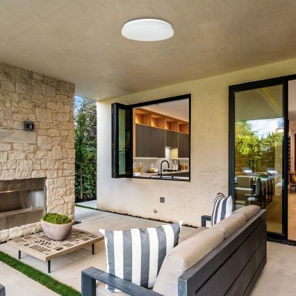 Rabalux - LED таванно осветително тяло за баня с вграден сензор LED/24W/230V 4000K IP44 Ø 35 см