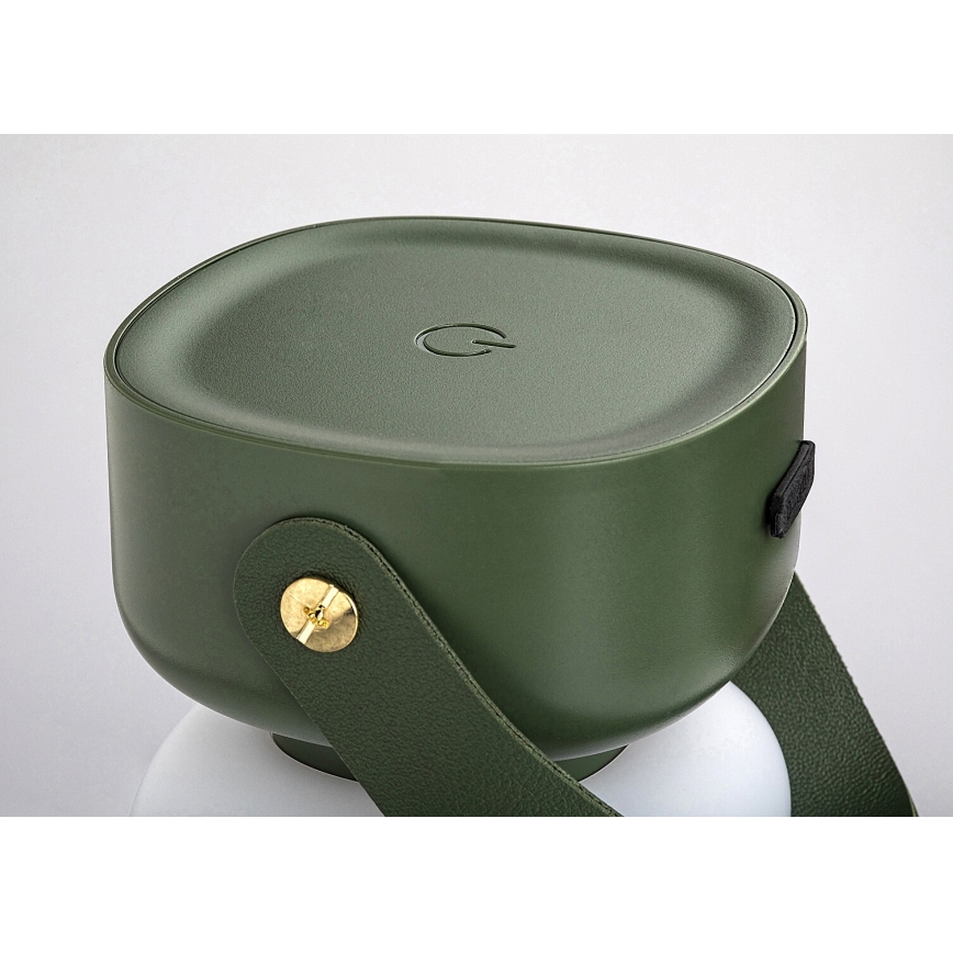 Rabalux - LED Екстериорна димируема сензорна акумулаторна настолна лампа LED/3W/5V IP44 зелен