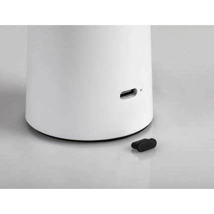 Rabalux - LED Димируема акумулаторна настолна сензорна лампа POLPERRO LED/3W/3,7V 1200mAh бял