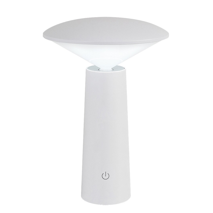 Rabalux - LED Димируема акумулаторна настолна сензорна лампа POLPERRO LED/3W/3,7V 1200mAh бял