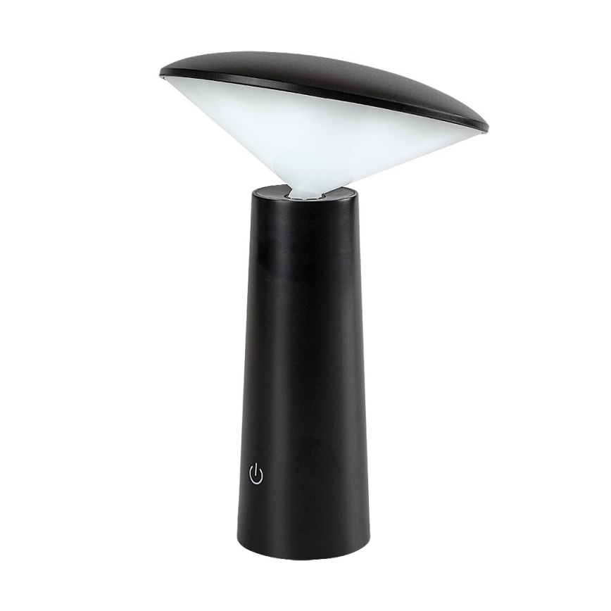 Rabalux - LED Димируема акумулаторна настолна touch лампа POLPERRO LED/3W/3,7V 1200mAh черен