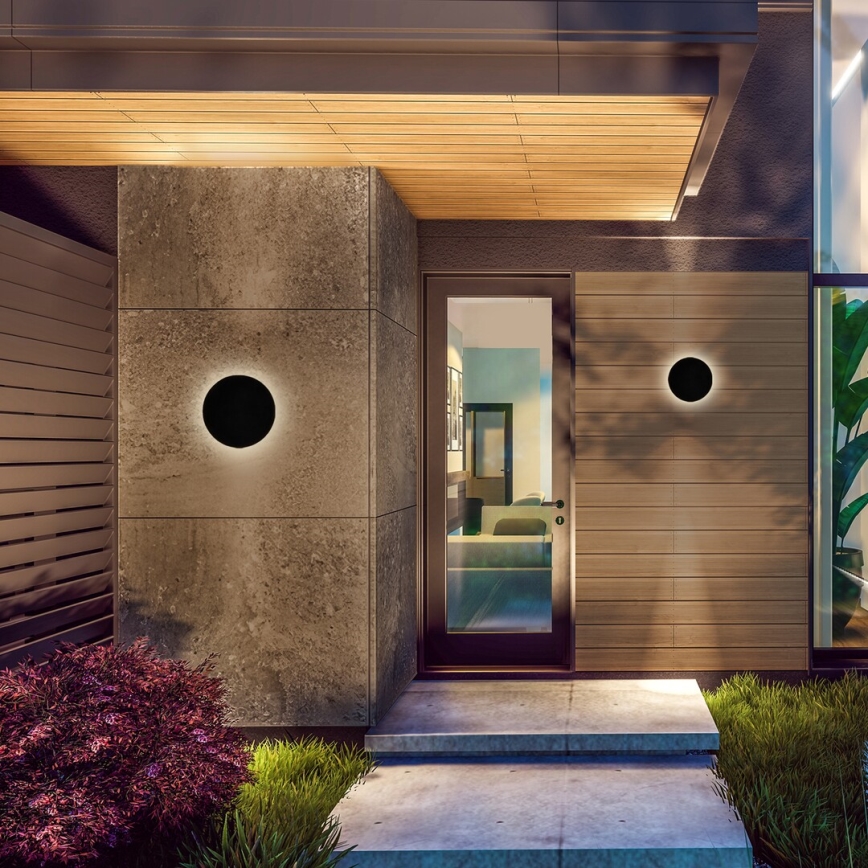 Rabalux - LED Екстериорен аплик 15W/230V 2700/4000/6500K IP65 черен