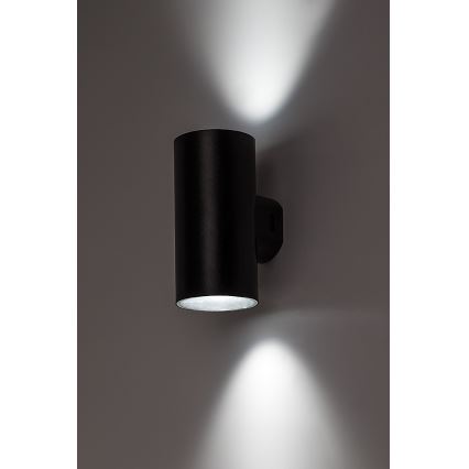 Rabalux - LED Екстериорен аплик LED/18W/230V 2700/4000/6500K IP65 черен