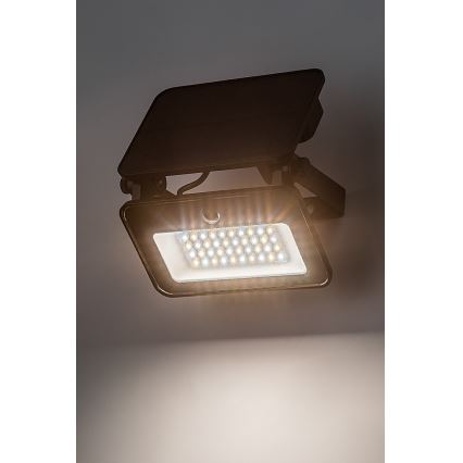 Rabalux - LED Соларен прожектор със сензор LED/6W/3,7V 3000/4000/6500K IP65