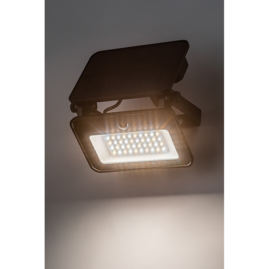 Rabalux - LED Соларен прожектор със сензор LED/6W/3,7V 3000/4000/6500K IP65