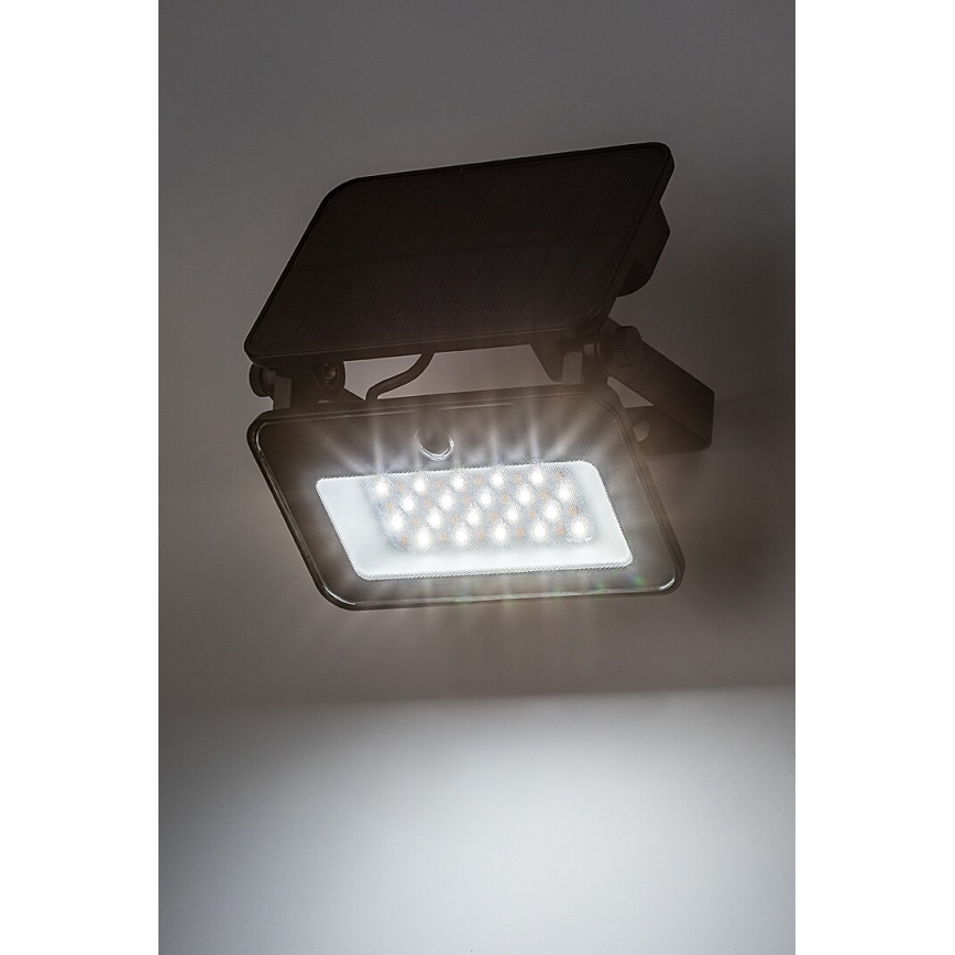 Rabalux - LED Соларен прожектор със сензор LED/6W/3,7V 3000/4000/6500K IP65