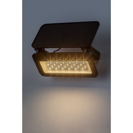 Rabalux - LED Соларен прожектор със сензор LED/8W/3,7V 3000/4000/6500K IP65