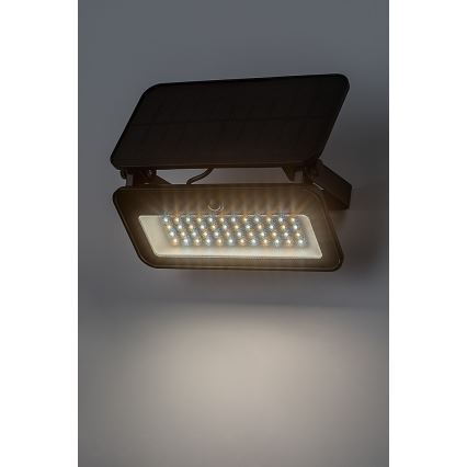 Rabalux - LED Соларен прожектор със сензор LED/8W/3,7V 3000/4000/6500K IP65