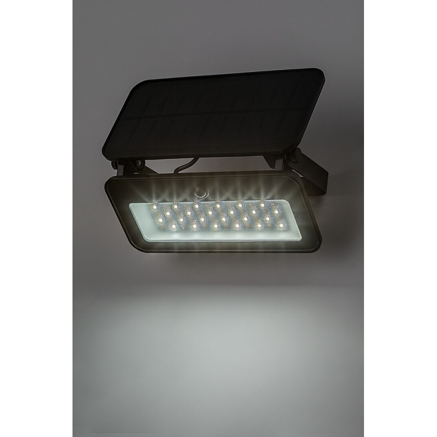 Rabalux - LED Соларен прожектор със сензор LED/8W/3,7V 3000/4000/6500K IP65