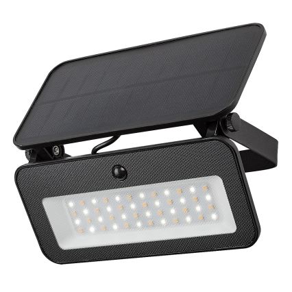 Rabalux - LED Соларен прожектор със сензор LED/8W/3,7V 3000/4000/6500K IP65